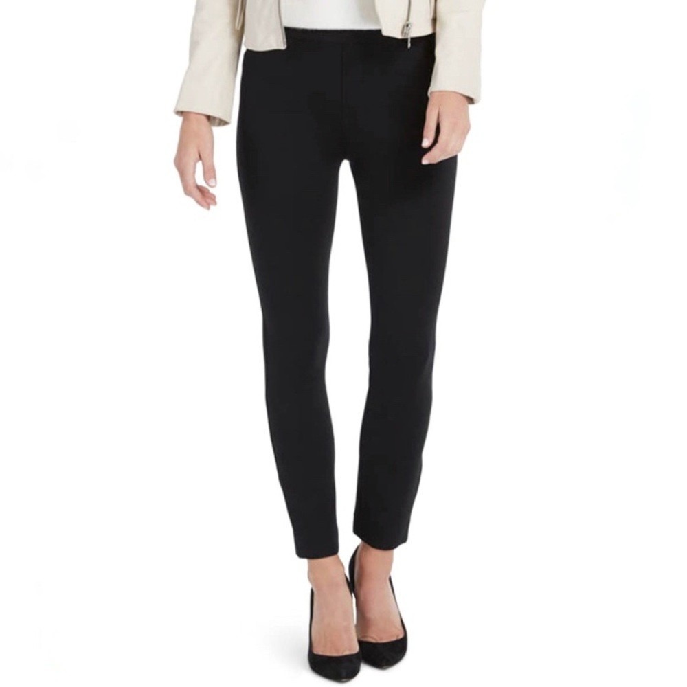 Spanx The Perfect Black Pant Slim Ankle Women Large Black 4-Pocket 20251R